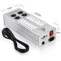 ATAUDIO HIFI Audio Noise AC Power Filter Power Conditioner Power Purifier Surge Protection with US Outlets Power Strip
