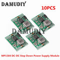 10PCS MP1584 DC-DC Step Down Power Supply Module MP1584EN 3A Adjustable Buck Converter for Arduino Replace LM2596 9V 12V 5V 3.3V