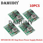 10PCS MP1584 DC-DC Step Down Power Supply Module MP1584EN 3A Adjustable Buck Converter for Arduino Replace LM2596 9V 12V 5V 3.3V