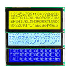 5V Larger LCD 2004 20x4 Largest Character English And Russian Cyrillic Font Yellow/Gray/Blue Screen 204 Display HD44780