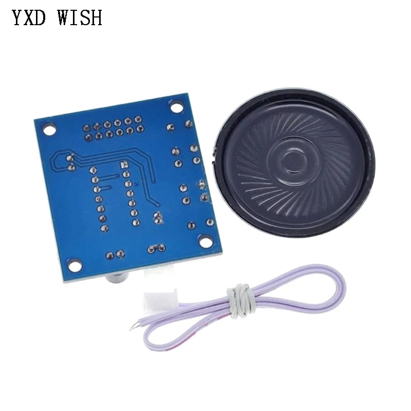 10pcs ISD1820 Recording Module Voice Module The Voice Board Telediphone Module Board With Microphone + Loudspeaker DIY Tools Kit