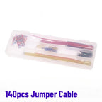 MB102 Breadboard Power Module 3.3V/5V MB-102 830 Points Prototype Bread Board for Arduino Kit 10/20/30cm Dupont Wire 65pcs Cable