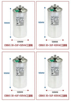1.5P Air Conditioning Capacitor 25+1.5UF 25+2UF 30+3UF 35+2.5UF Air Conditioning Compressor Capacitor