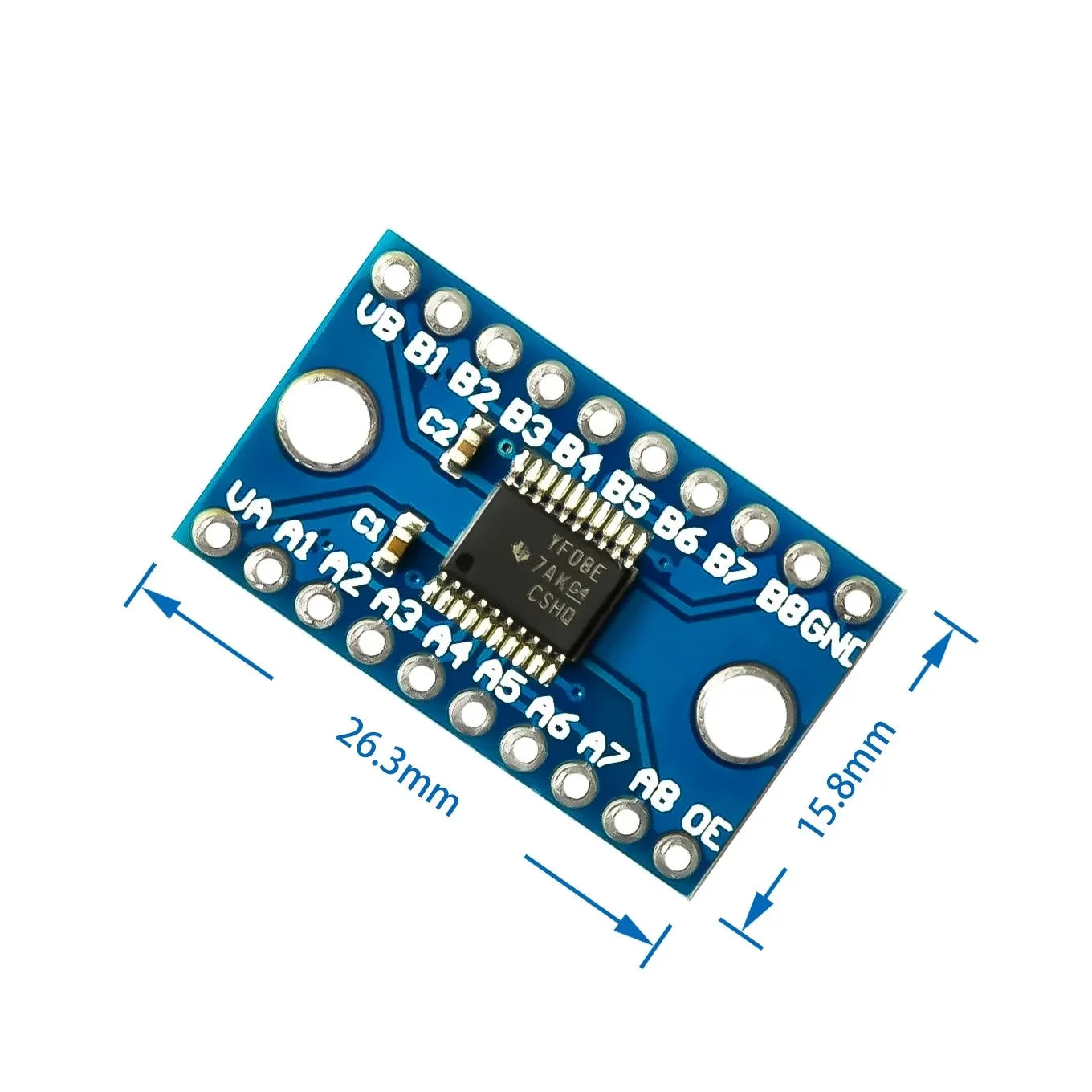 TXS0108E 8 Channel Logic Level Converter Module Bi-Directional High Speed Full Duplex Shifter 3.3V 5V for Arduino Raspberry Pi