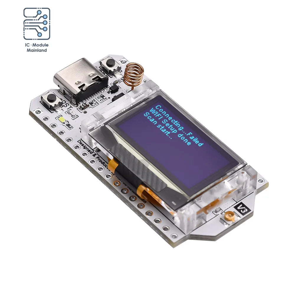 868MHz 915MHz ESP32 LoRa V3 Development Board SX1276 SX1262 0.96 Inch OLED Display BT+WIFI Lora Kit for Arduino IOT Smart Home