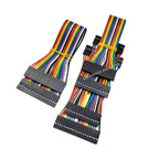 1PCS 2.54MM Pitch Dupont Line Female / Male 16/20Pin Dupont Cable Connector 10/20/30cm Double Headed 16P 20P Jumper Cable Wire