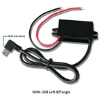 12V24V to 5V 3A Charging Converter DC to 12V to 5V Step Down Converter with Female/MICRO/TYPE C/MINI USB for Car Motorcycle