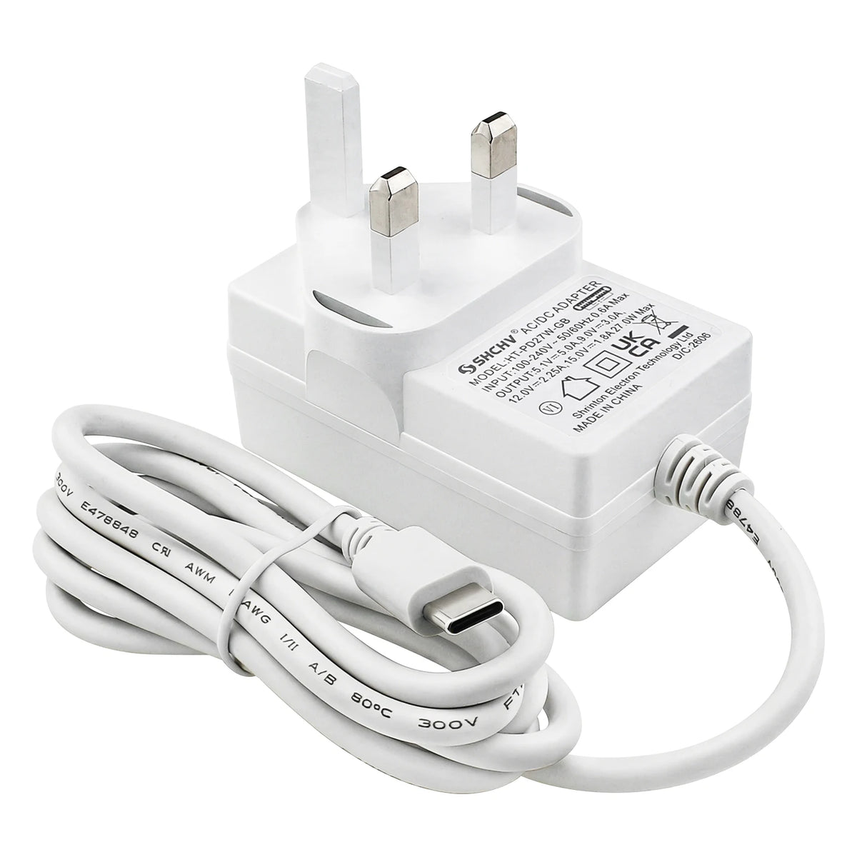 Raspberry Pi 5 5.1V 5A Power Supply PD 27W USB Type C GaN Charger EU US UK Plug Power Adapter for Raspberry Pi 5/4B RPI 5