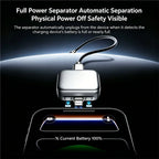 Intelligence 140W Full Charge Auto-Disconnect Charging Adapter Fast Charge Safety Separator Automatically for Type-C Devices