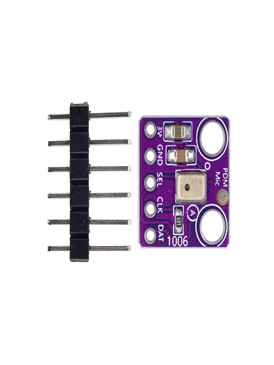 MP34DT01 PDM MEMS Microphone Module Simple Pulse Density Modulation Output Small Microphone