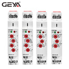 GEYA Voltage Monitoring Device Over-voltage and Under-voltage Protection Relay DC 12V 24V 48V 110V 220V 240V