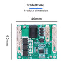 1Pcs Li-Ion Lithium Battery Pack Protection Circuit Board 5S 21V Battery Charging Protection Board BMS Module For Power Tools
