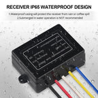 12V 250A Winch Remote Contactor Winch Control Solenoid Relay Twin Wireless Remote Kit Car Motorcycle Off Roaders Accessories