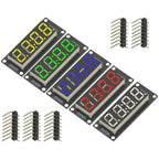 TM1637 LED Display Module 4 Digit 7 Segment 0.56 inch Time Clock Indicator Tube Module Red Blue Green Yellow White for Arduino