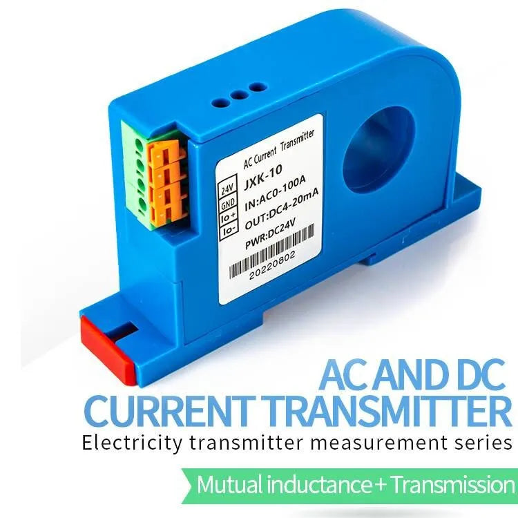 DC Current Transmitter 0-400A 4-20mA AC Current Transducer 0-10V Current Sensor RS485 Current Sensor Transdcuer Transmitter