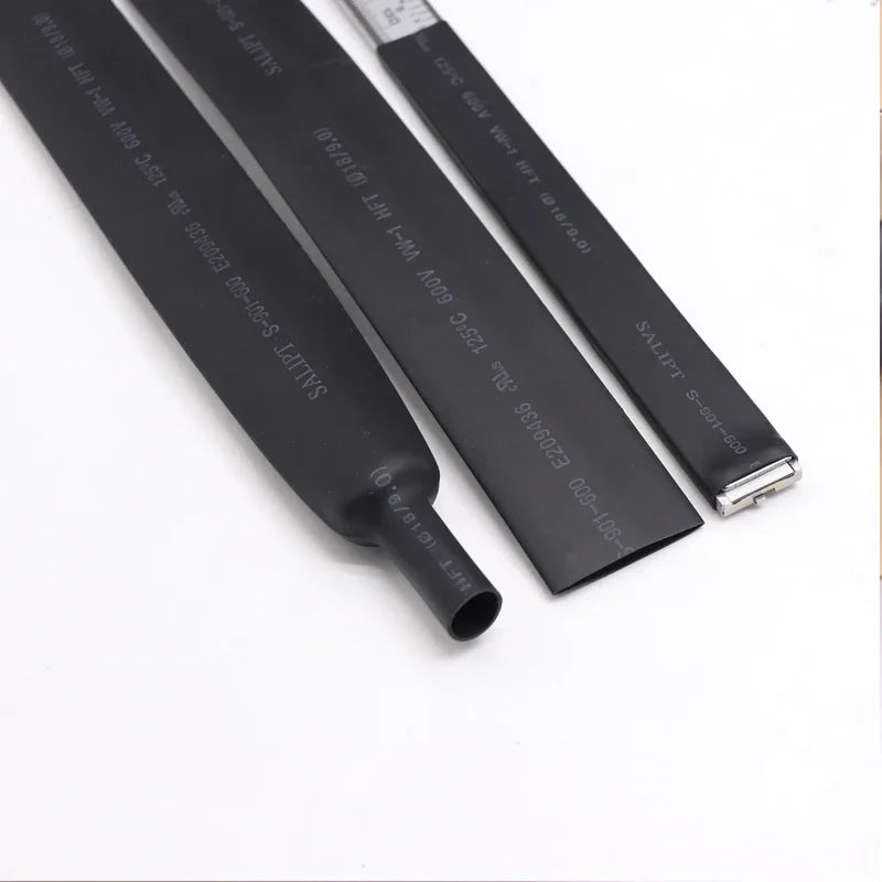 1 Meter Dia 1 2 3 4 5 6 7 8 9 10 12 14 16 20 25 30 40 50 MM Heat Shrink Tube 2:1 Polyolefin Thermal Cable Sleeve Insulated