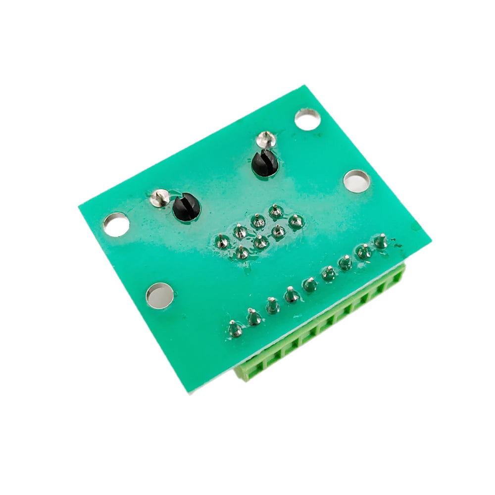 1PC RJ45 Ethernet Female to KF128-9P Screw Terminal Adapter Board 2.54mm Pitch Breakout Board for PCB