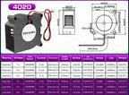 2PCS 5V USB Brushless Blower Cooling Fan USB Ventiliator Computer Case Cooler  PBT CPU Radiator USB Fan PC USB Gadgets