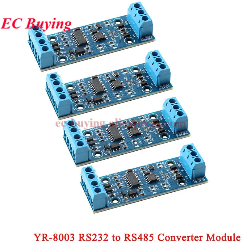 5pcs/1pc RS232 to RS485 Bidirectional Converter RS-232 Turn 485 Level Communication Protocol Serial Port Conversion Board Module
