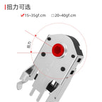 Kailh Decoder 5/7/8/9/10/11mm Red Core Rotary Mouse Scroll Wheel Encoder 1.74mm hole for PC Mouse alps encoder