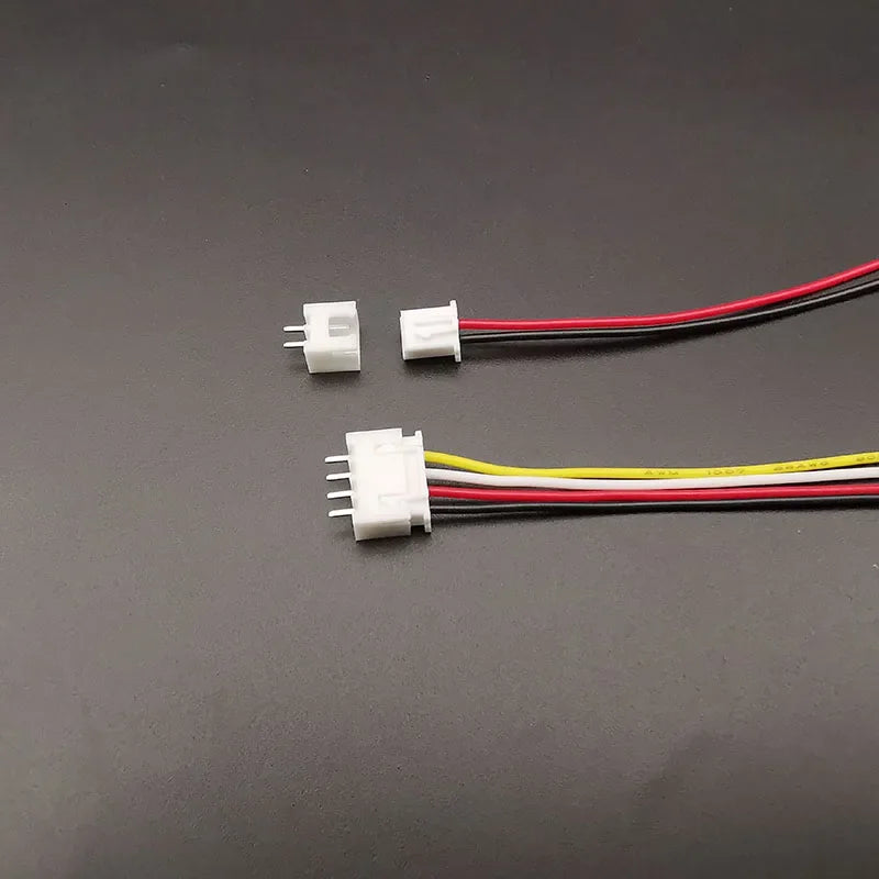 5Sets JST XH 2.54mm 2P 3P 4P 5P 6P 7P 8Pin Male Female Plug Socket Wire Cable Connector xh2.54 26AWG 10CM 20CM