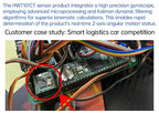 HWT101CT Z-Axis Crystal Inclinometer, MEMS Tilt Angle Sensor , Built-in Highly-Integrated Crystal Gyroscope