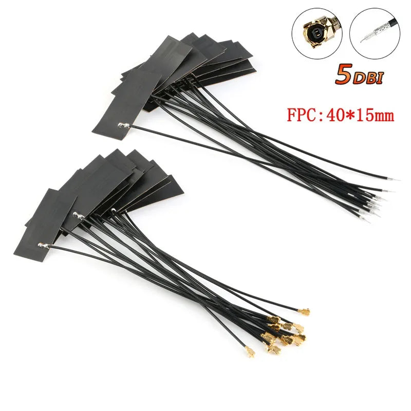5PCS/1PC 5DBI Built IN Circuit Board FPC Antenna GSM/GPRS/CDMA/WCDMA TDSCDMA 2G 3G 4G LTE IPX IPX/U.FL Connector RG1.13