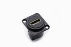 1PC D Type Chassis Connector, D Female Socket Panel Mounted Connector HDMI-Compatible
