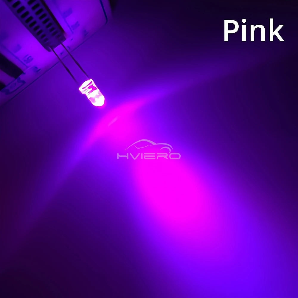 100/1000Pcs F3 3mm Round LED Assortment Kit Ultra Super Bright Light Emitting Diodes Bulb Lamp Red Green Blue Water Clear Diode
