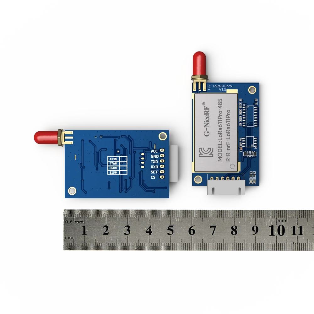 2pcs/lot Lora611PRO 915MHz 5Km sx1276/sx1278 AES encrypted MESH network Smart Repeater Node Wireless Lora RF Module