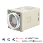 H3BA-N8H Industrial Timer Relay Solid State Time Delay Relay 1.2s‑300h AC 220V DC 24V Adjustable Analog Panel Mount Timer