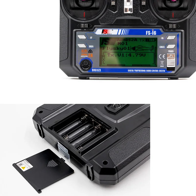 Flysky FS-i6 FS I6 2.4GHz 6CH RC Transmitter Radio Systems Controller FS-iA6B Receiver for RC Helicopter Plane Quadcopter Glider