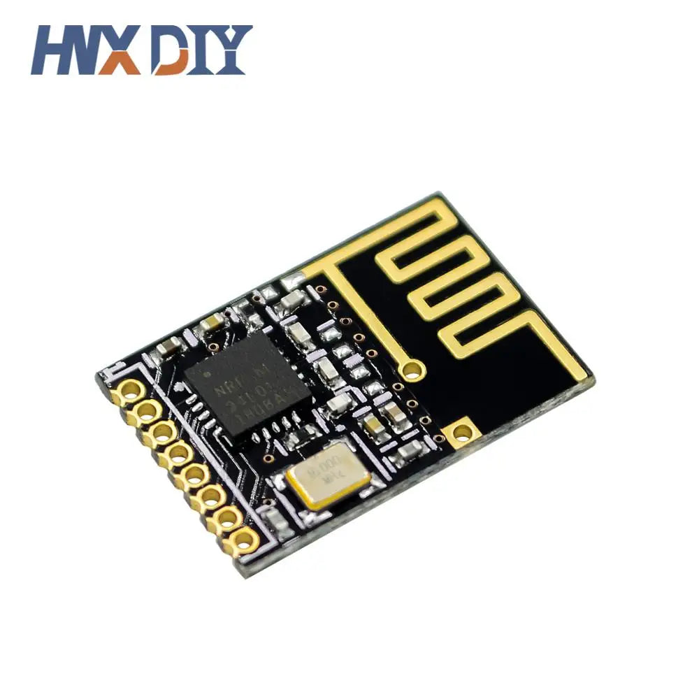 1-10pcs Mini NRF24L01+ 2.4GHz SMD RF Wireless Transceiver Module Mini Power Enhanced Version SMD Receiver Transceiver Board