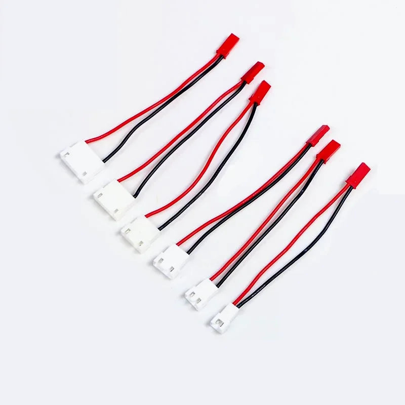 JST-XH 1S 2S 3S 4S 5S 6S Lipo Battery XH2.54 to JST Adapter Plug Balance Charger Cable Extension Wire for RC Toy Battery Charger