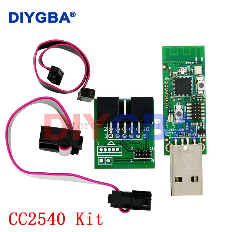 CC2531 CC2540 Bluetooth BLE 4.0 Zigbee Sniffer Wireless Board Dongle Capture Module USB Programmer Downloader Cable Connector