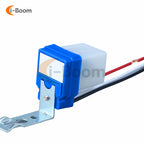 DC 12/24V AC 110/220V 10A Automatic Switch Auto On/Off Photocell Street Light Switch Waterproof Photo Control Sensor Switch