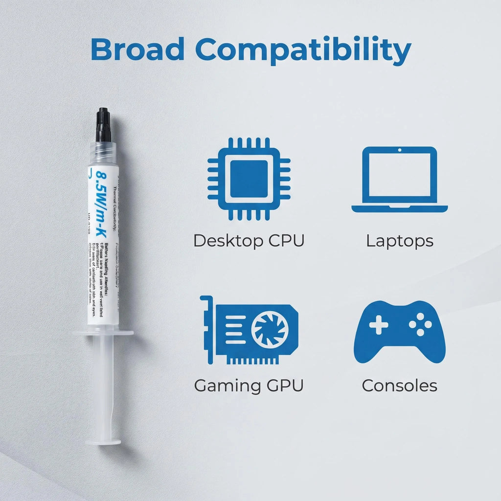 8.5w/m·k Thermal Paste Heat Conduction Compound Silicone Grease For Computer PC Laptop CPU GPU Video Card 4g Higher than