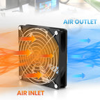 12cm High Speed Large Air Volume 100V 220V Btc Mining Machine Workstation Cabinet 120MM Violent Server Cooling System Fan Kit