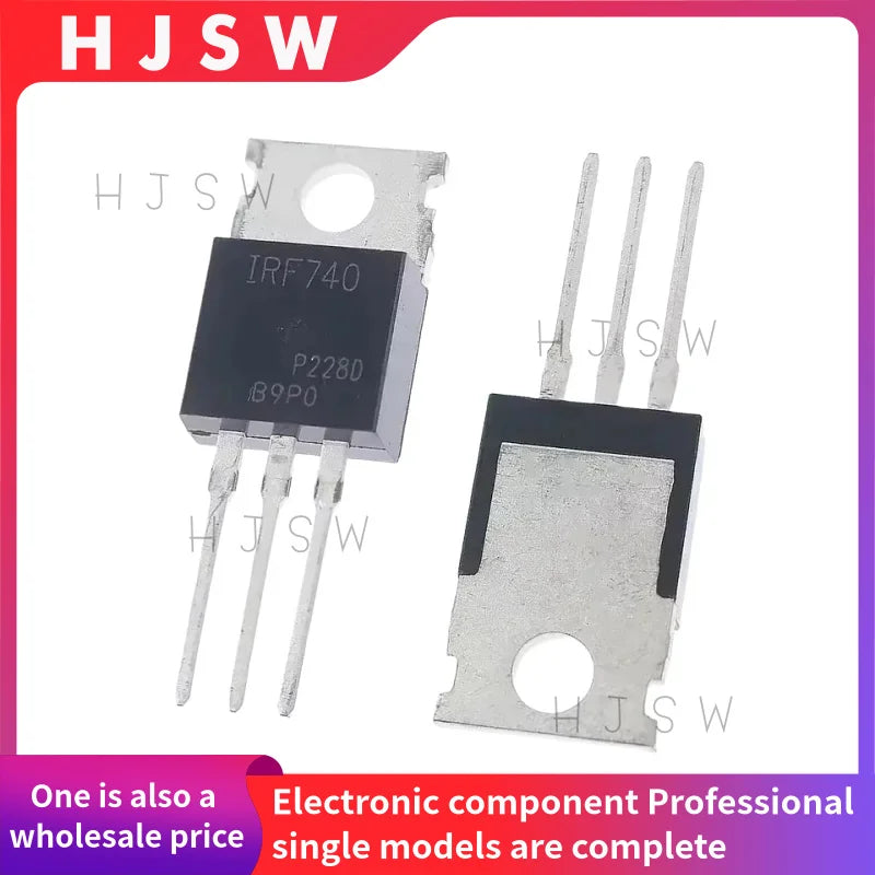 10PCS MOSFET Transistor IRF530N IRF1404 IRF1405 IRF4905 IRF540N IRF630N IRF9540 IRF640 IRF840 TO-220 Field-Effect electronics IC