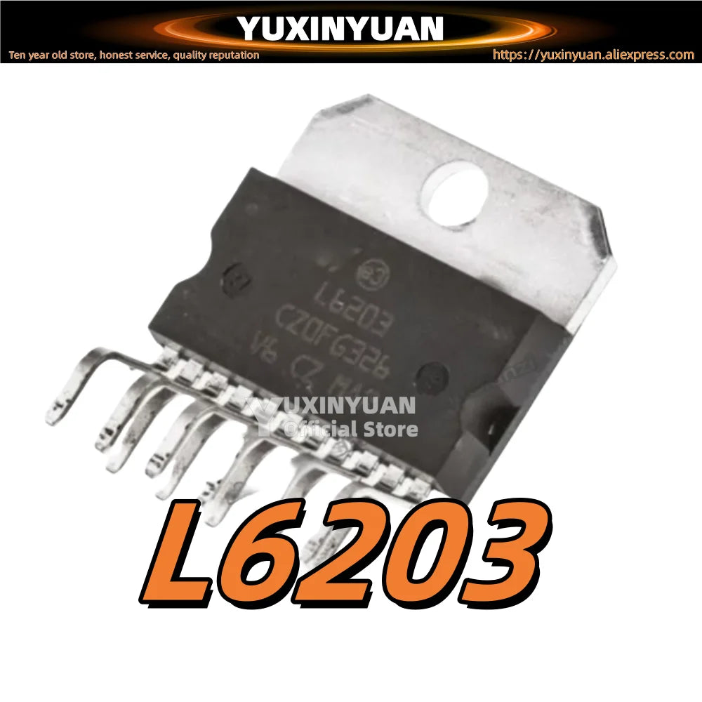 1PCS/LOT  and  L6203 6203  L2724 L2750 L2750L L292 L294 L298N L4781TA L4953G L4953 L5952  ZIP IC YUXINYUAN IN STOCK