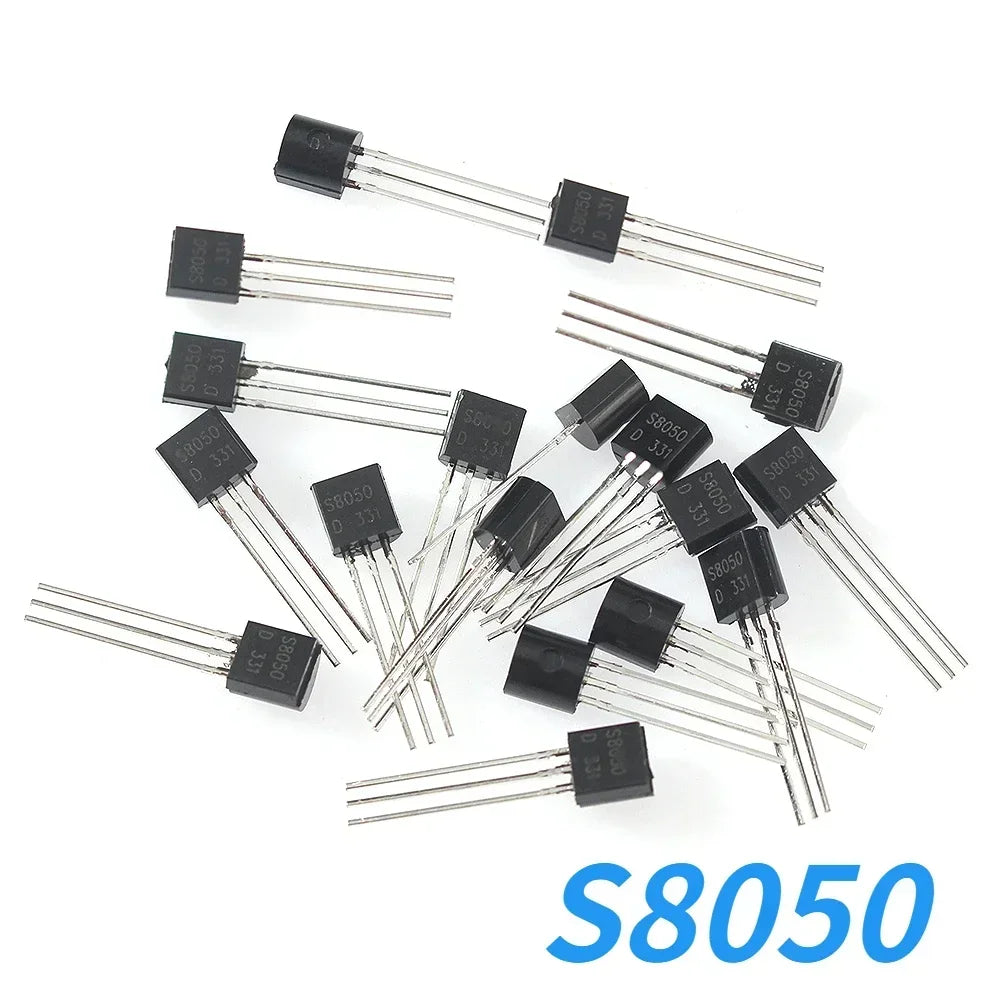 50/100PCS Transistor Kit S8050 S8550 S9011 S9012 S9013 S9014 S9015 S9018 SS8050 NPN Silicon TO92 Transistor Electronic Component