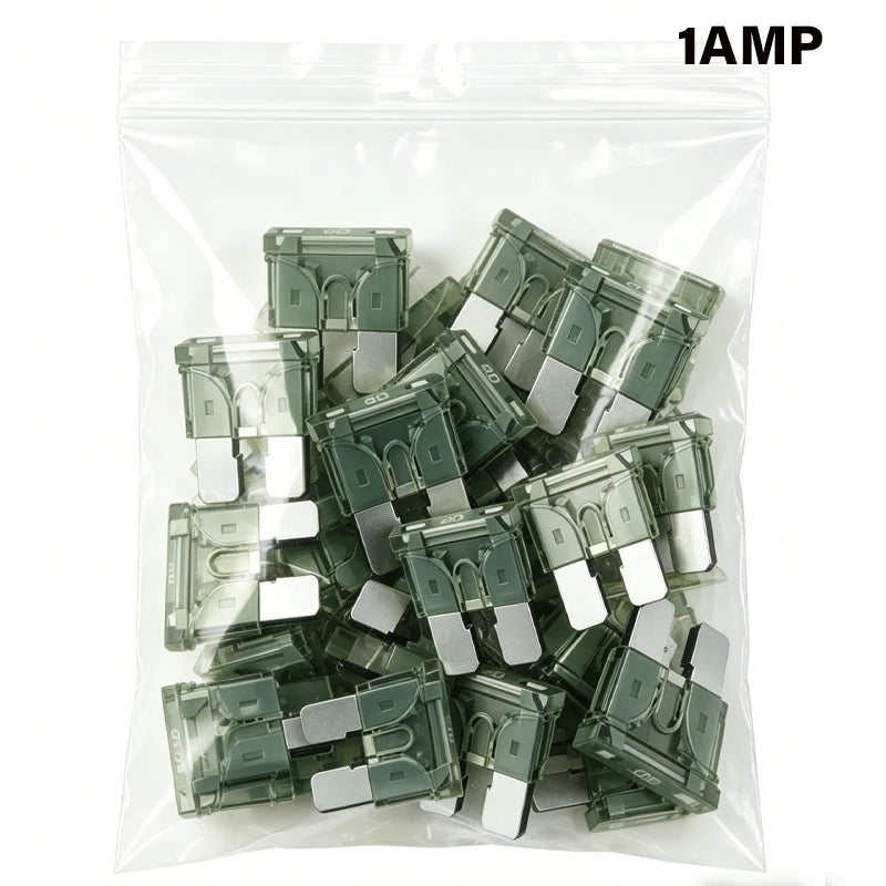 AGASHE 1‑40AWG Inline Blade Fuse Holder 30PCS Blade Fuse Kit Auto RV Truck Boat Marine Vehicle Circuit Protection Replacement