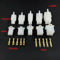 5/10Sets 2.8MM Connector 2P 3P 4P 6P 9P Electrical Wire Connector Male Female Cable Terminal Plug Kits Cars Motorcycles