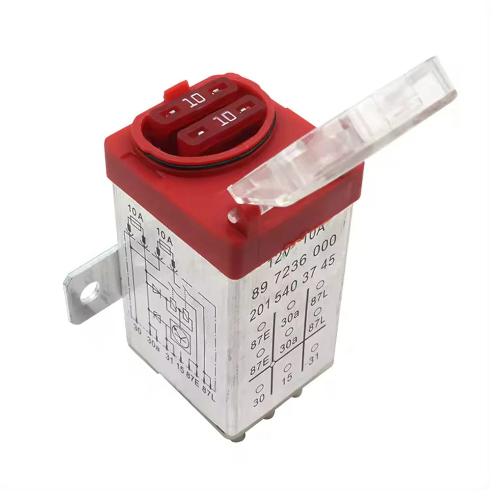 Car OE Overload Protection Relay Stable Performance Wear Resistant 2015403745 for Mercedes-Benz R107 R129 W124 W126 W201