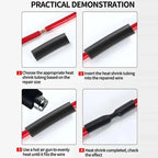 1/20M Heat Shrink Tubing 4:1 Dual Wall Adhesive Lined Tube Waterproof Wire Cable Insulation Sleeve Shrinkable Cable Protector