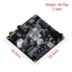 Mini Bluetooth 5.0 50W+50W Dual Channel Audio Power Digital Amplifier Board Stereo Amplifier 3.5MM AUX USB APP XY-AP50L