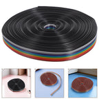 Flat Ribbon Cable 20p 1.0mm Pitch Flexible Wiring Harness Electric Component Connector for Data Signal Transmission