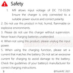 ToolkitRC M9 600W 20A USB Fast Charing DC Smart Charger Adjustable Screen Angle with Audio Function For 1-8S Lipo LiFe Battery