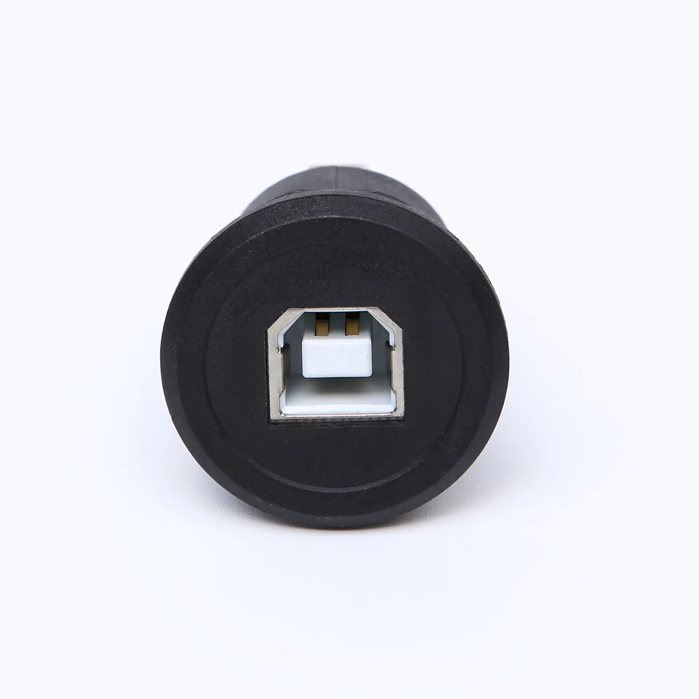 ELEWIND 22mm USB Connector Socket Economy Cheaper Plastic Type USB2.0 Socket Female B to Female A