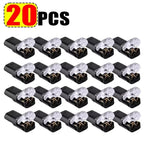 Double Wire Plug-in Connectors with Locking Buckle Car Wire 2 Way Terminal Block Waterproof Quick Connector Cable Clamps